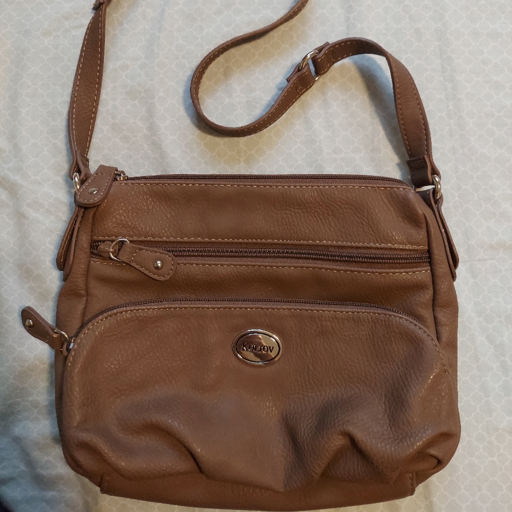 NWOT Koltov Brown shoulder bag